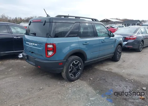 2022 Ford Bronco Sport Outer Banks from USA, damaged, VIN 3FMCR9C66NRE28925